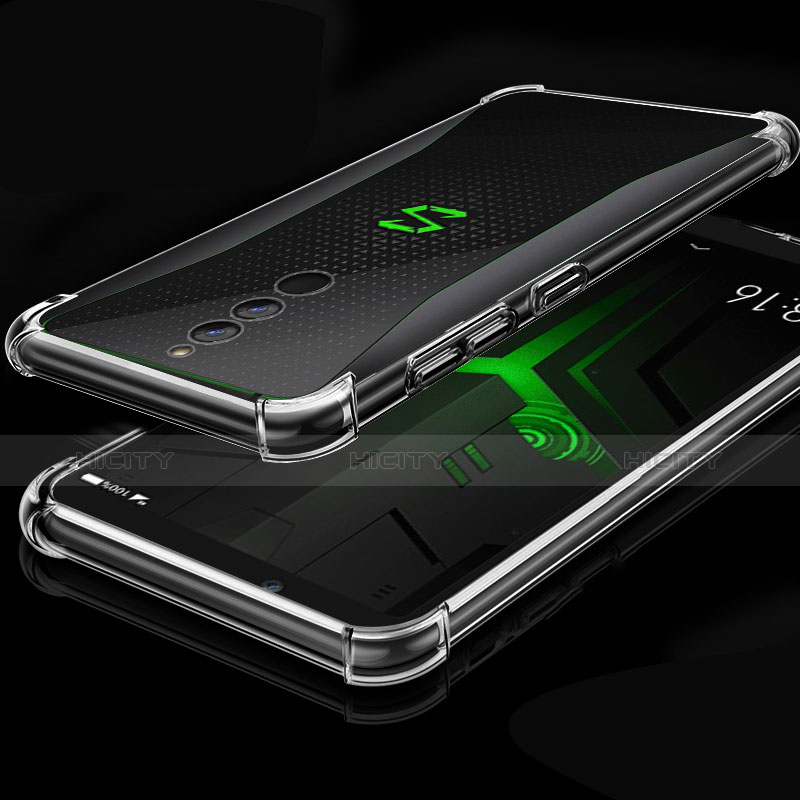 Xiaomi Black Shark Helo用極薄ソフトケース シリコンケース 耐衝撃 全面保護 クリア透明 H01 Xiaomi クリア