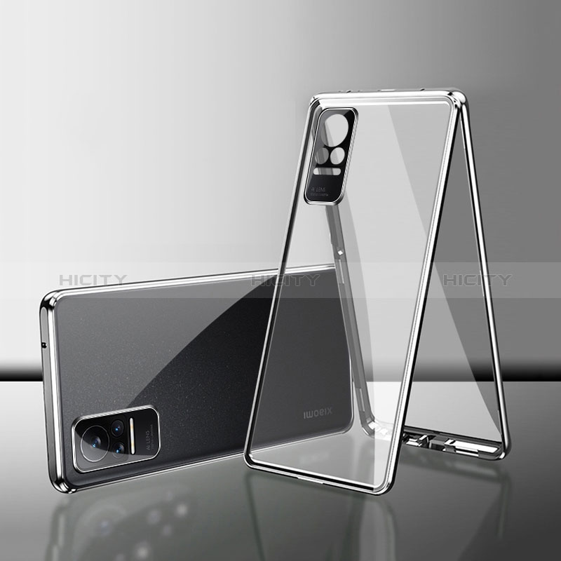 Xiaomi Civi 1S 5G用ケース 高級感 手触り良い アルミメタル 製の金属製 360度 フルカバーバンパー 鏡面 カバー Xiaomi 