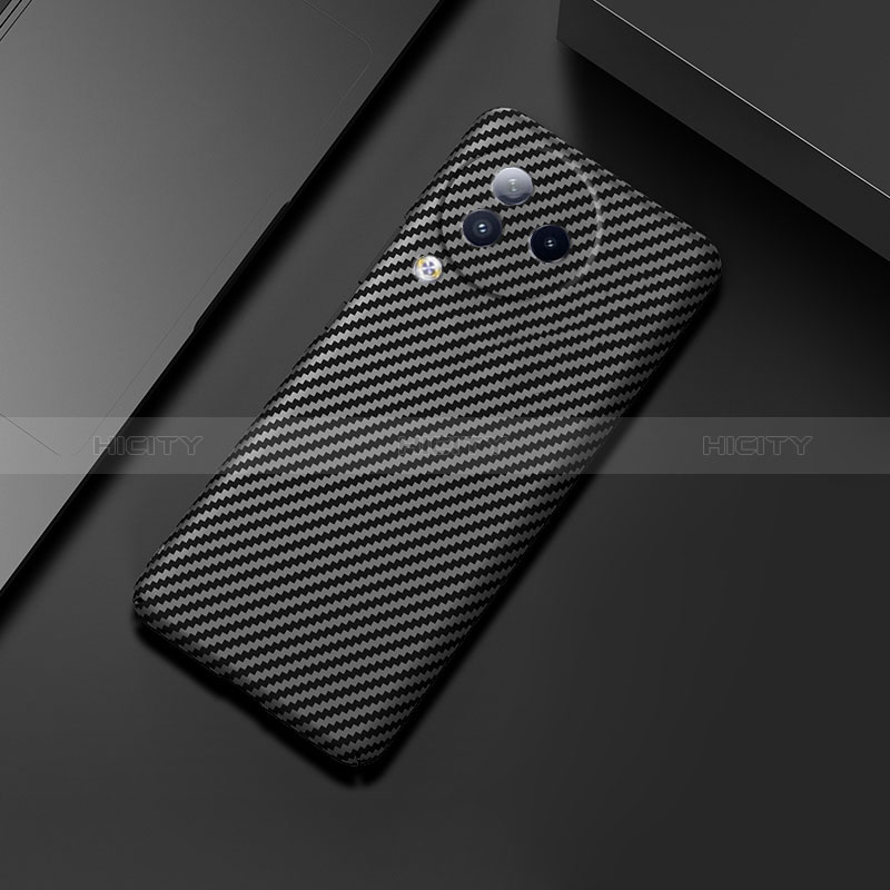 Xiaomi Civi 3 5G用ハードケース プラスチック 質感もマット ツイル カバー Xiaomi ブラック