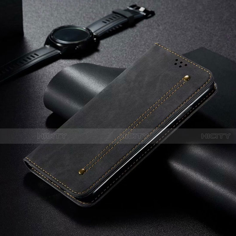 Xiaomi Mi 10 Pro用手帳型 レザーケース スタンド カバー T06 Xiaomi ブラック