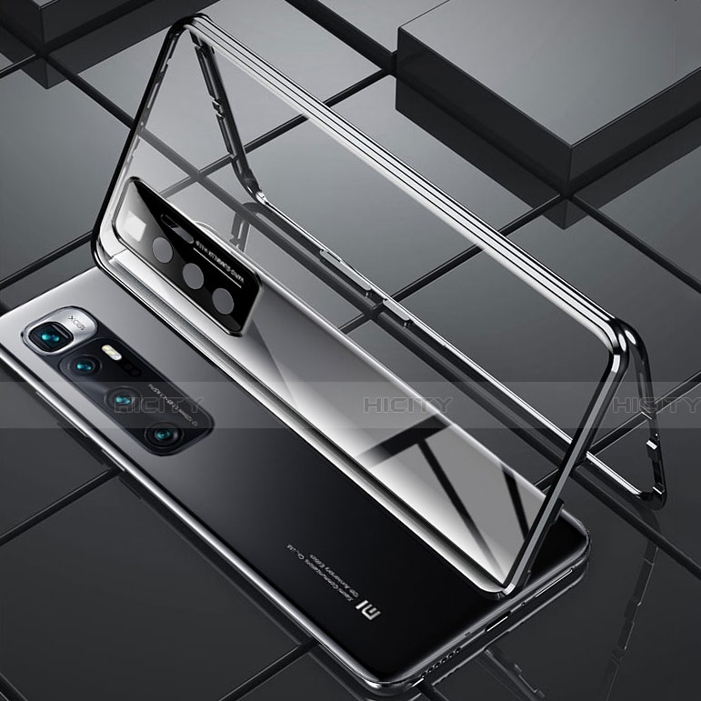 Xiaomi Mi 10 Ultra用ケース 高級感 手触り良い アルミメタル 製の金属製 360度 フルカバーバンパー 鏡面 カバー M02 Xiaomi 