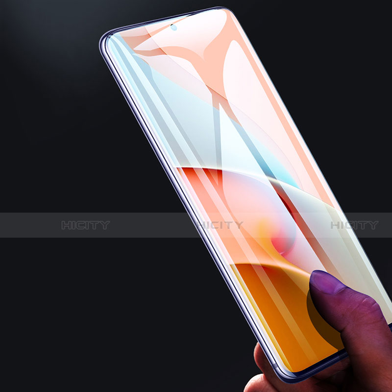 Xiaomi Mi 10i 5G用強化ガラス フル液晶保護フィルム Xiaomi ブラック