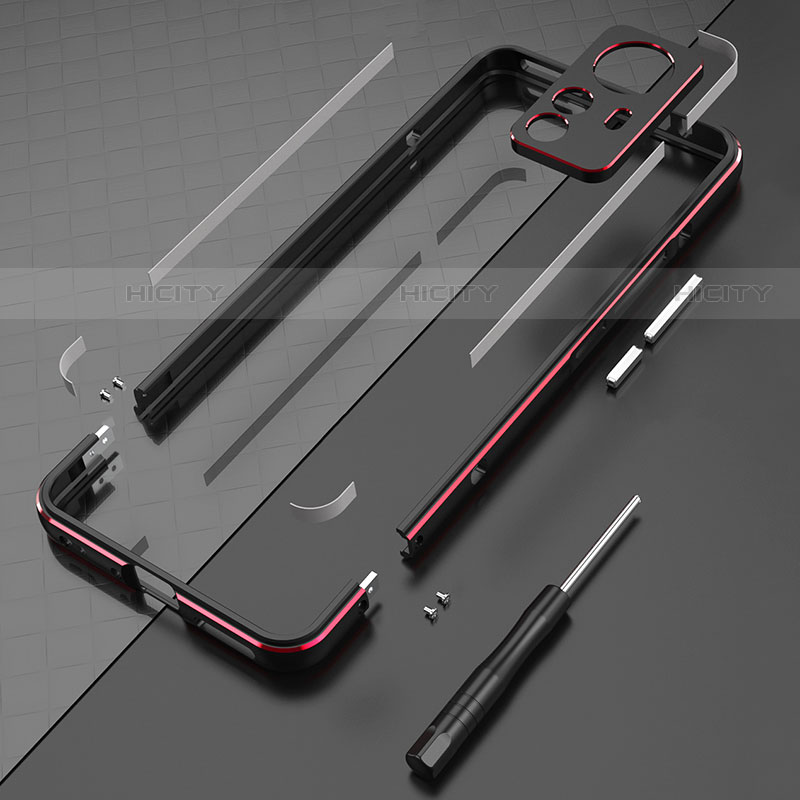 Xiaomi Mi 12 Pro 5G用ケース 高級感 手触り良い アルミメタル 製の金属製 バンパー カバー A01 Xiaomi 