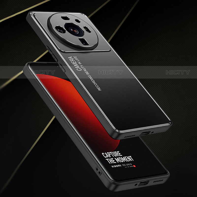 Xiaomi Mi 12 Ultra 5G用ケース 高級感 手触り良い アルミメタル 製の金属製 兼シリコン カバー Xiaomi 