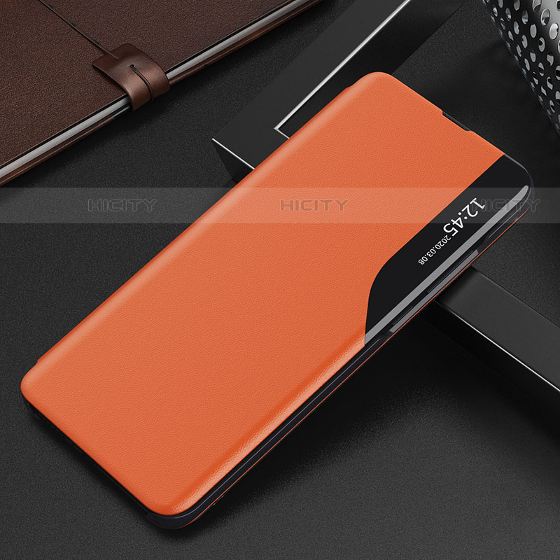 Xiaomi Mi 12S 5G用手帳型 レザーケース スタンド カバー L02 Xiaomi オレンジ