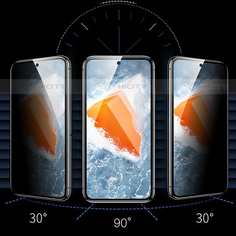 Xiaomi Mi 12S Ultra 5G用反スパイ 強化ガラス 液晶保護フィルム M03 Xiaomi クリア