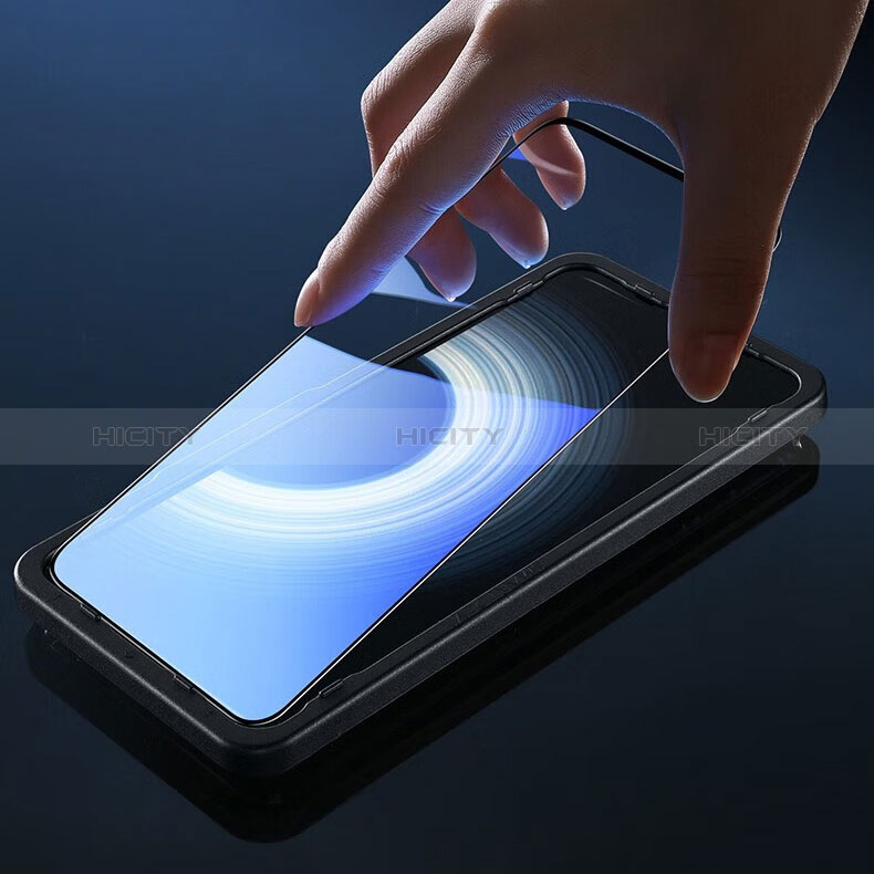 Xiaomi Mi 12T 5G用強化ガラス フル液晶保護フィルム F04 Xiaomi ブラック