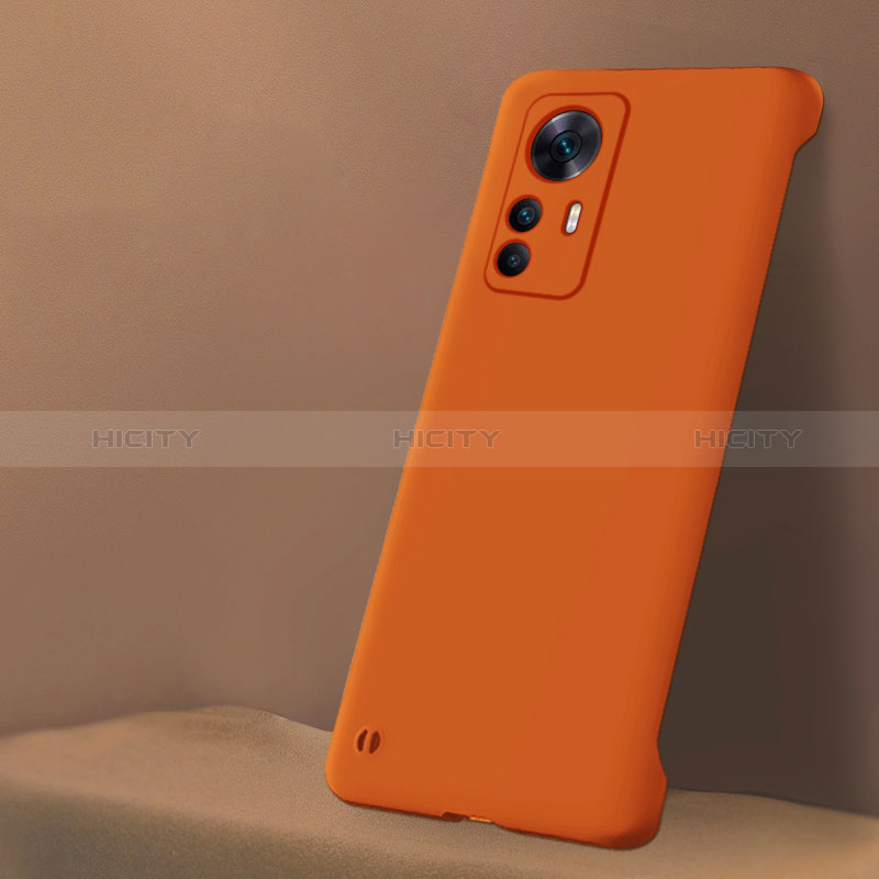 Xiaomi Mi 12T Pro 5G用ハードケース プラスチック 質感もマット カバー YK5 Xiaomi オレンジ