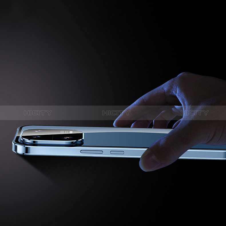 Xiaomi Mi 13 5G用ケース 高級感 手触り良い アルミメタル 製の金属製 360度 フルカバーバンパー 鏡面 カバー P03 Xiaomi 