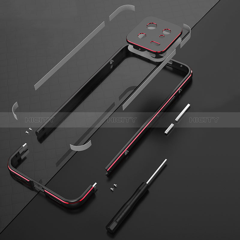 Xiaomi Mi 13 5G用ケース 高級感 手触り良い アルミメタル 製の金属製 バンパー カバー Xiaomi 