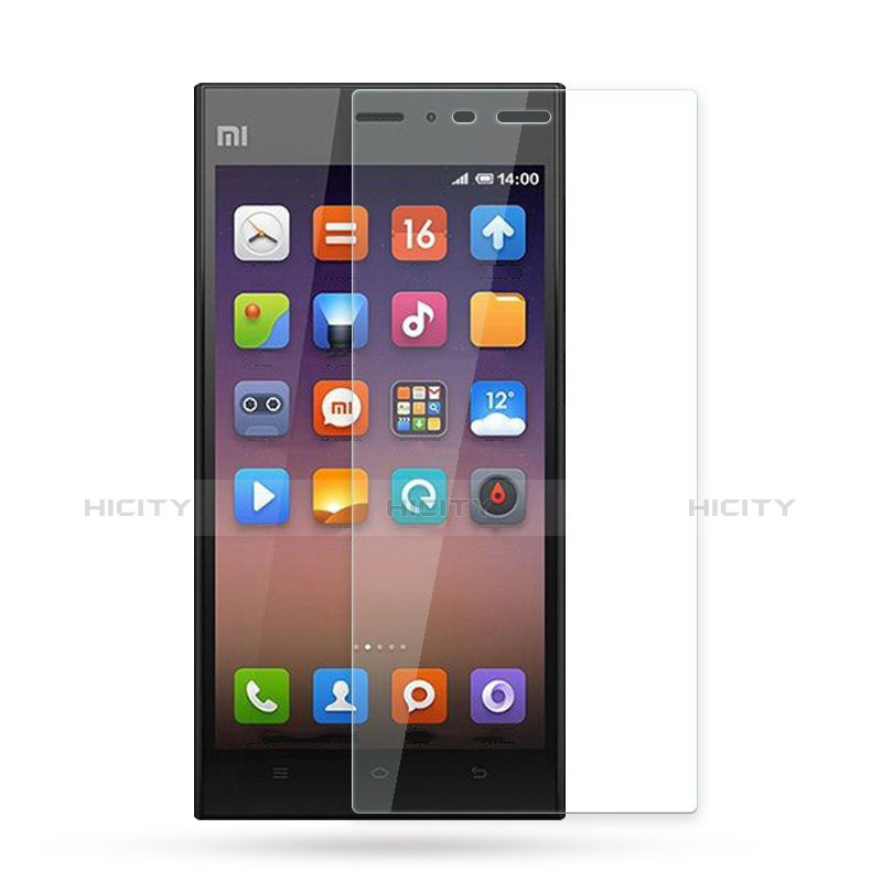 Xiaomi Mi 3用アンチグレア ブルーライト 強化ガラス 液晶保護フィルム B02 Xiaomi クリア