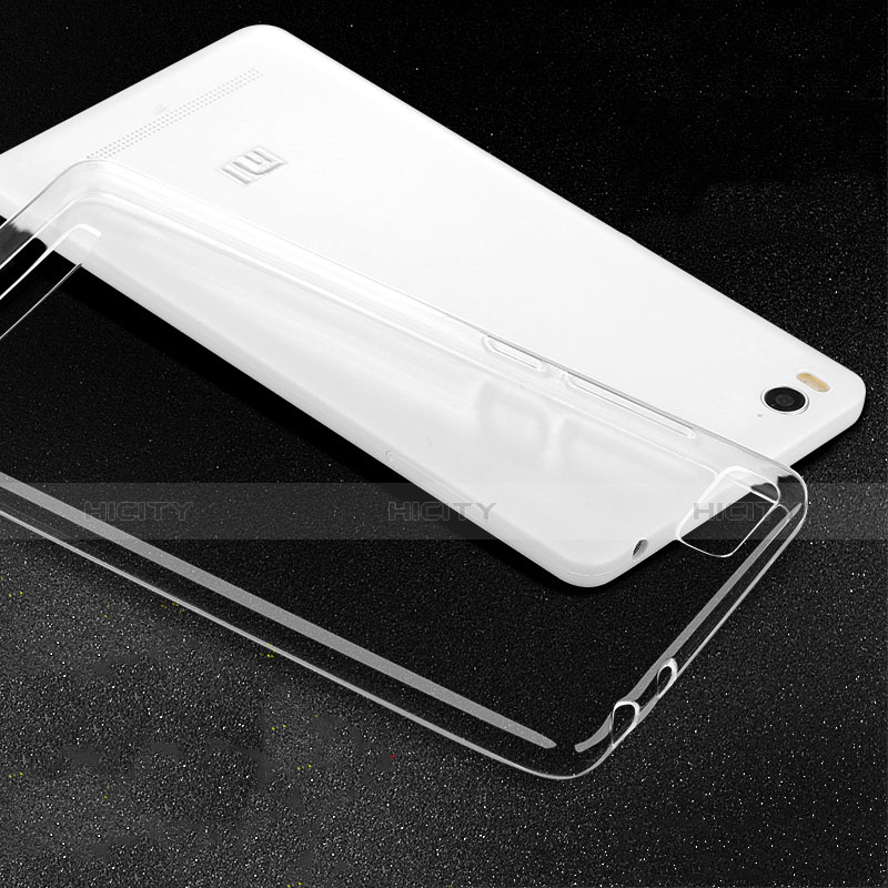 Xiaomi Mi 4i用極薄ソフトケース シリコンケース 耐衝撃 全面保護 クリア透明 カバー Xiaomi クリア