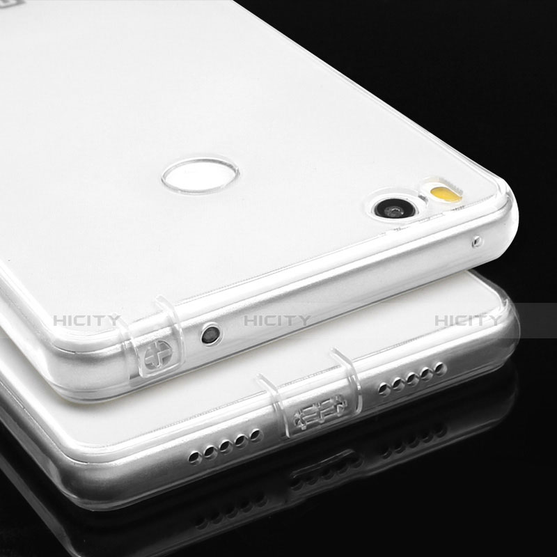Xiaomi Mi 4S用極薄ソフトケース シリコンケース 耐衝撃 全面保護 クリア透明 T02 Xiaomi クリア