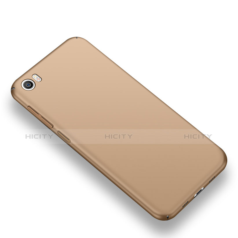 Xiaomi Mi 5用ハードケース プラスチック 質感もマット M05 Xiaomi ゴールド