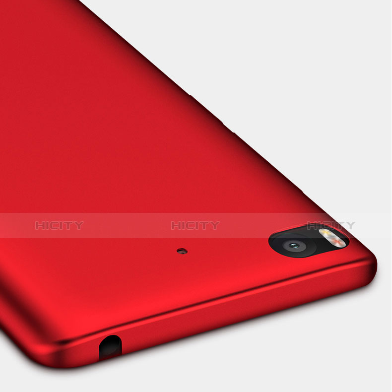 Xiaomi Mi 5S 4G用ハードケース プラスチック 質感もマット M04 Xiaomi レッド