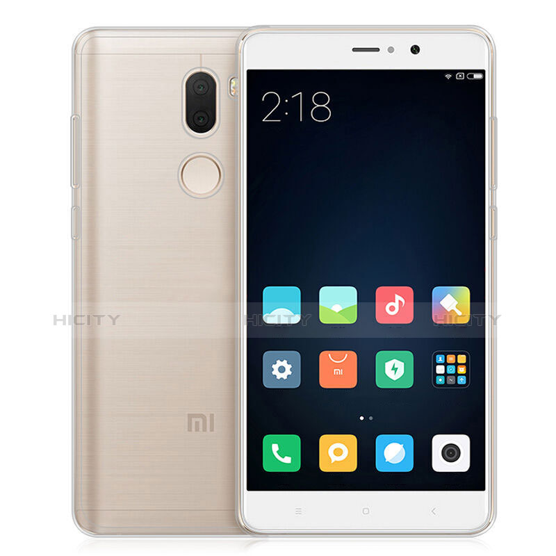 Xiaomi Mi 5S Plus用極薄ソフトケース シリコンケース 耐衝撃 全面保護 クリア透明 T04 Xiaomi クリア