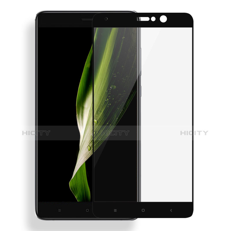 Xiaomi Mi 5S Plus用強化ガラス フル液晶保護フィルム F04 Xiaomi ブラック
