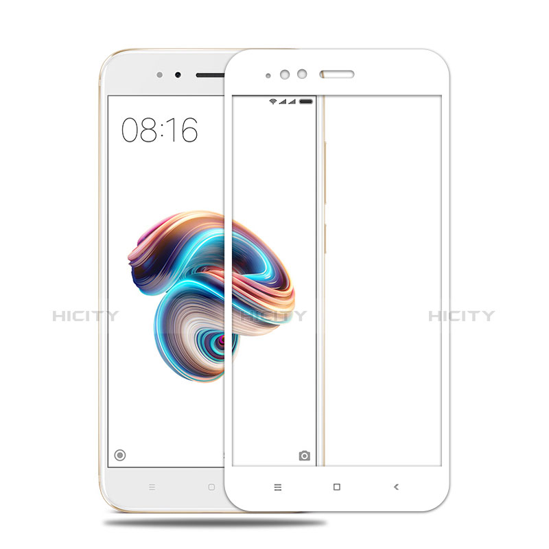 Xiaomi Mi 5X用強化ガラス フル液晶保護フィルム F03 Xiaomi ホワイト