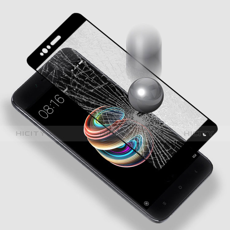 Xiaomi Mi 5X用強化ガラス フル液晶保護フィルム Xiaomi ブラック