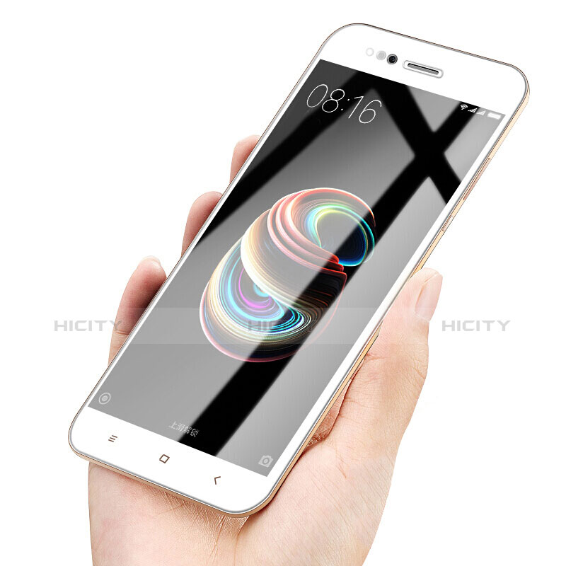 Xiaomi Mi 5X用強化ガラス フル液晶保護フィルム F02 Xiaomi ホワイト