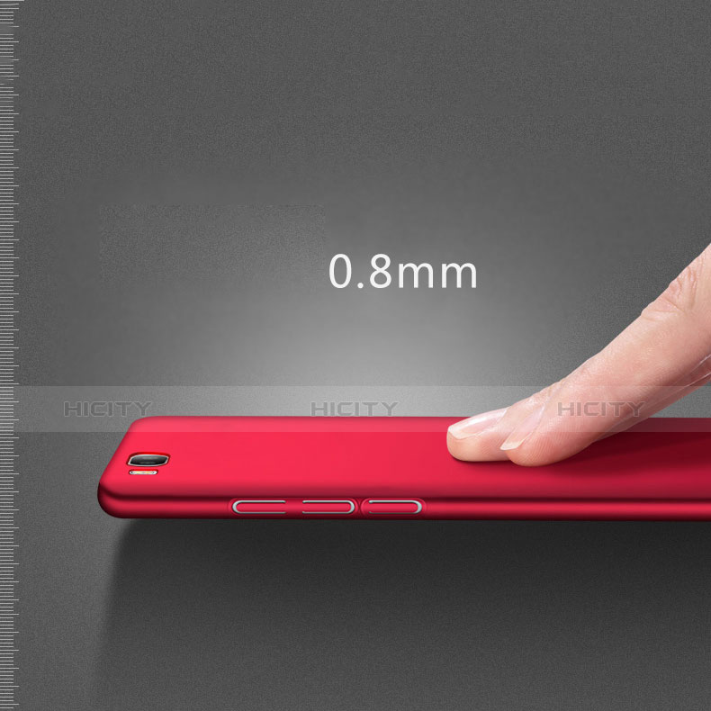 Xiaomi Mi 6用ハードケース プラスチック 質感もマット M01 Xiaomi レッド