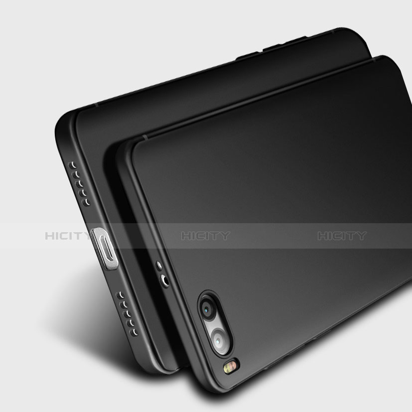 Xiaomi Mi 6用極薄ソフトケース シリコンケース 耐衝撃 全面保護 S07 Xiaomi ブラック
