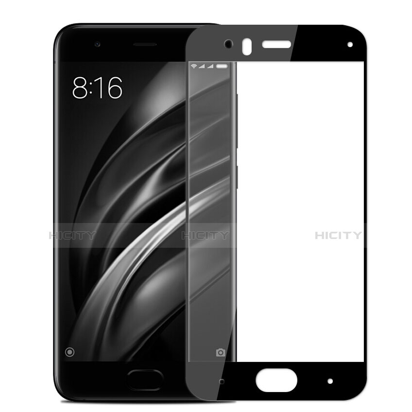 Xiaomi Mi 6用強化ガラス フル液晶保護フィルム F04 Xiaomi ブラック