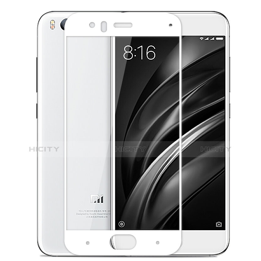 Xiaomi Mi 6用強化ガラス フル液晶保護フィルム F04 Xiaomi ホワイト