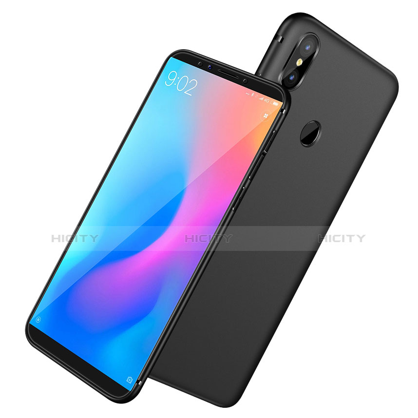 Xiaomi Mi 6X用シリコンケース ソフトタッチラバー Xiaomi ブラック