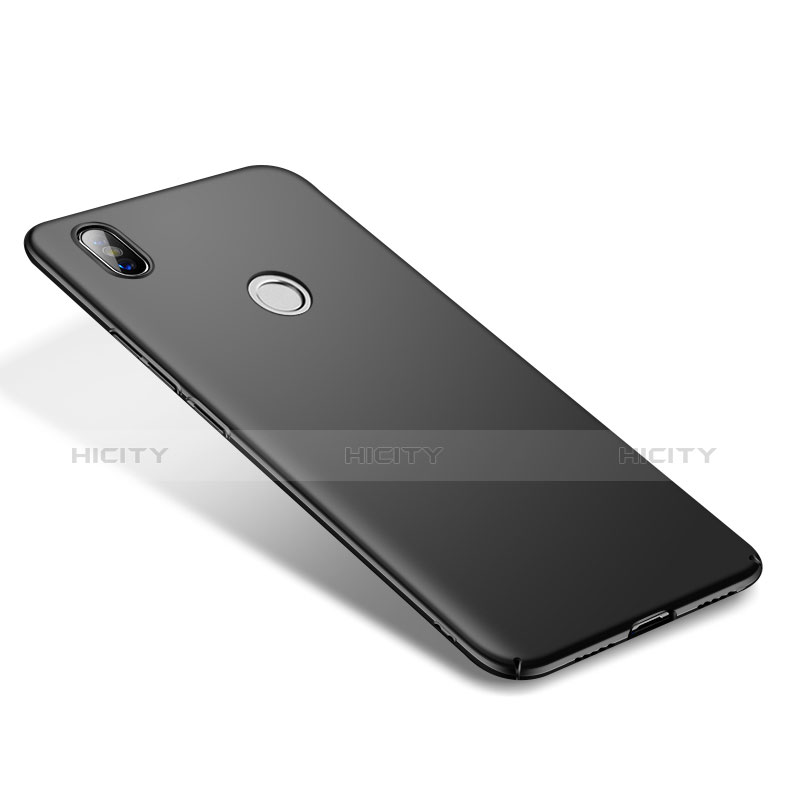 Xiaomi Mi 8用ハードケース プラスチック 質感もマット M01 Xiaomi ブラック