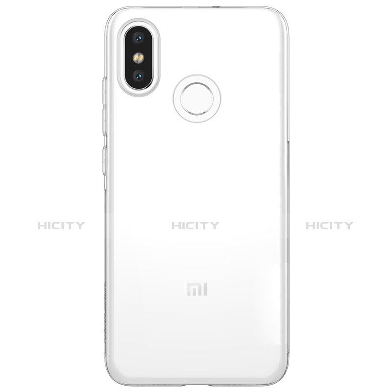 Xiaomi Mi 8用極薄ソフトケース シリコンケース 耐衝撃 全面保護 クリア透明 T03 Xiaomi クリア