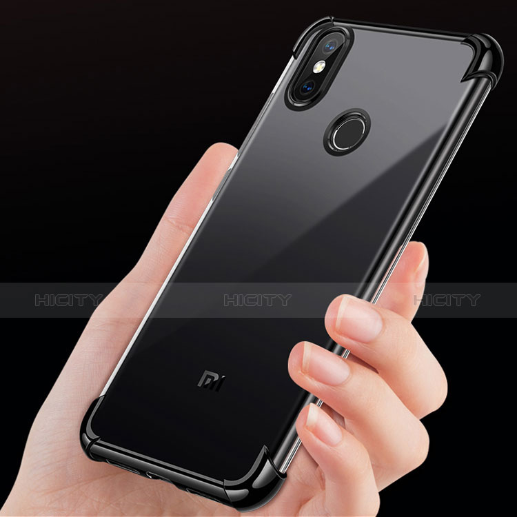 Xiaomi Mi 8用極薄ソフトケース シリコンケース 耐衝撃 全面保護 クリア透明 H05 Xiaomi 