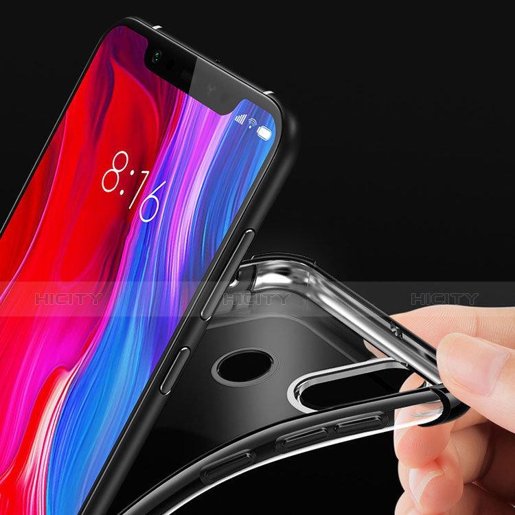 Xiaomi Mi 8用極薄ソフトケース シリコンケース 耐衝撃 全面保護 クリア透明 H05 Xiaomi 