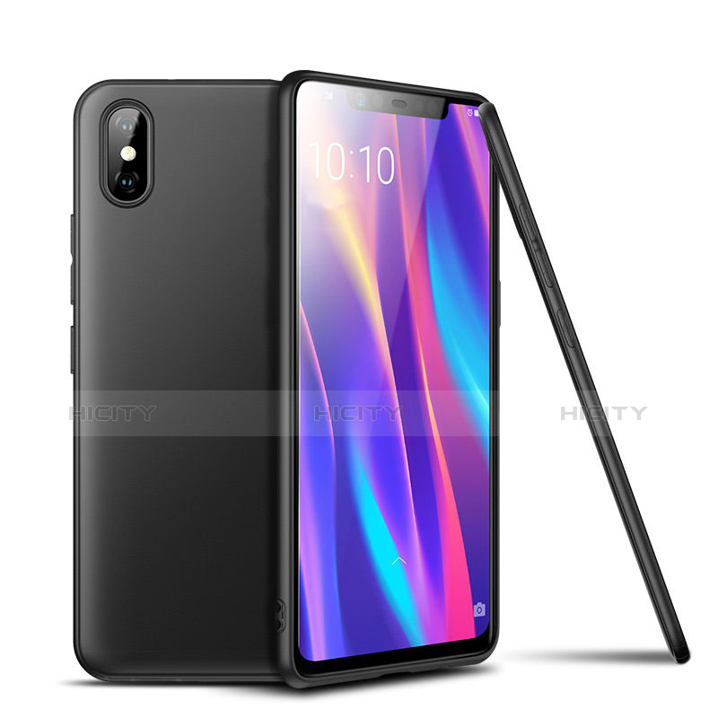 Xiaomi Mi 8 Explorer用極薄ソフトケース シリコンケース 耐衝撃 全面保護 S02 Xiaomi ブラック