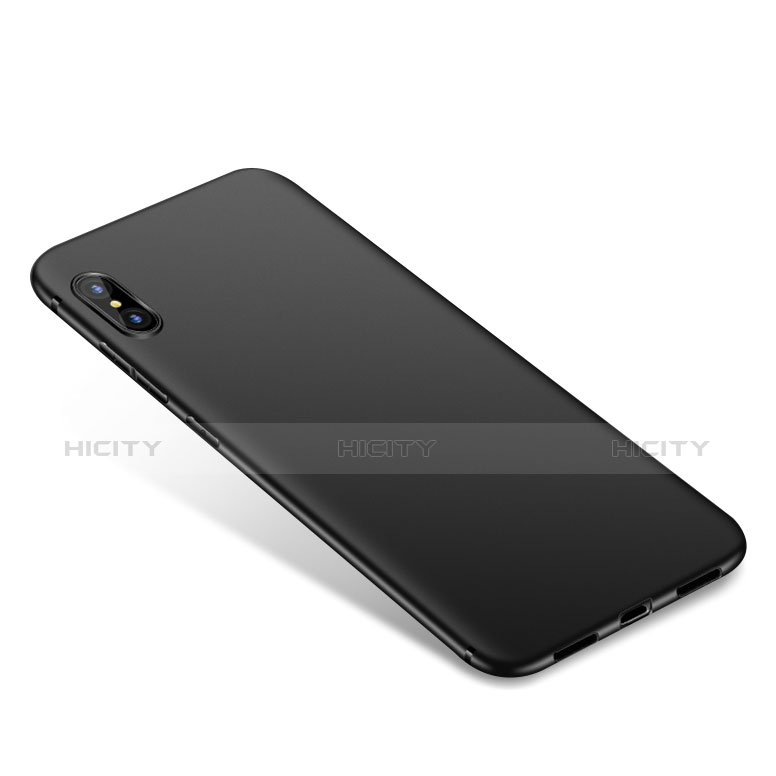 Xiaomi Mi 8 Explorer用極薄ソフトケース シリコンケース 耐衝撃 全面保護 S04 Xiaomi ブラック