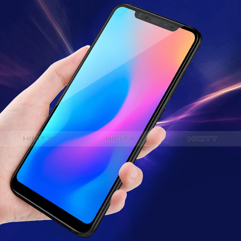 Xiaomi Mi 8 Explorer用強化ガラス フル液晶保護フィルム F05 Xiaomi ブラック