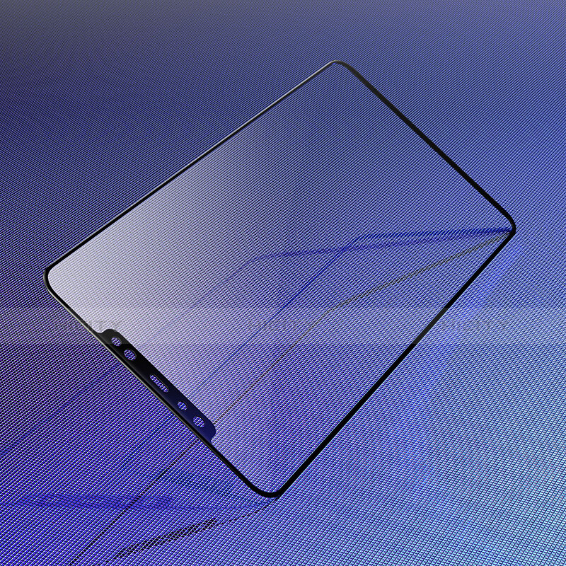 Xiaomi Mi 8用強化ガラス フル液晶保護フィルム F02 Xiaomi ブラック
