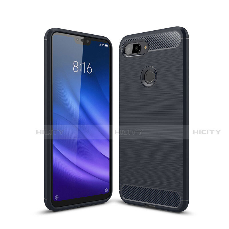 Xiaomi Mi 8 Lite用シリコンケース ソフトタッチラバー ライン カバー Xiaomi 