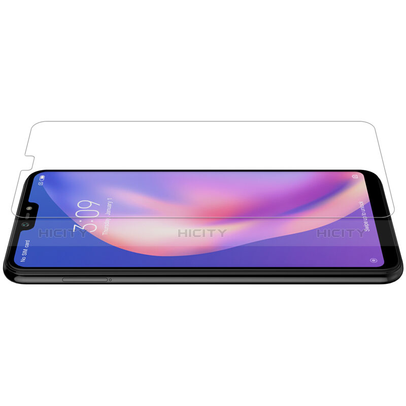 Xiaomi Mi 8 Lite用強化ガラス 液晶保護フィルム T01 Xiaomi クリア