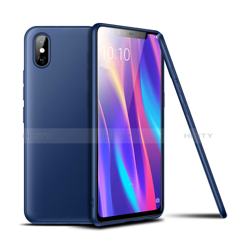 Xiaomi Mi 8 Pro Global Version用極薄ソフトケース シリコンケース 耐衝撃 全面保護 S02 Xiaomi ネイビー