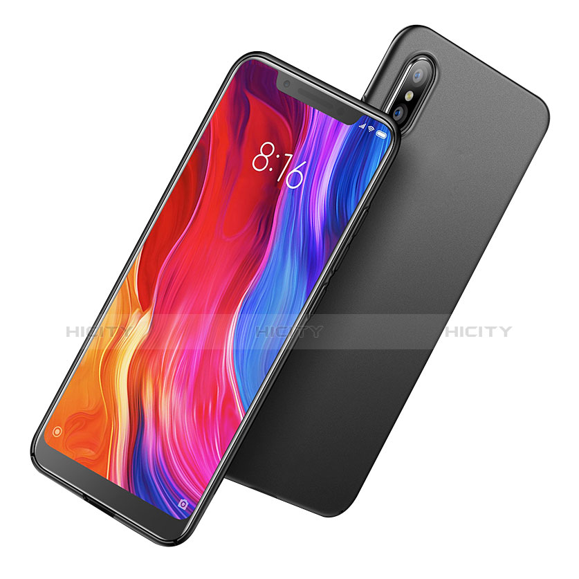 Xiaomi Mi 8 Pro Global Version用ハードケース プラスチック 質感もマット Xiaomi ブラック