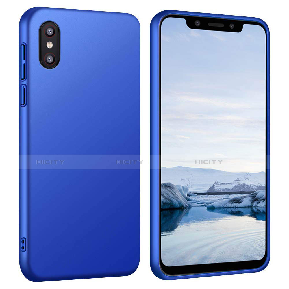 Xiaomi Mi 8 Pro Global Version用ハードケース プラスチック 質感もマット M03 Xiaomi ネイビー