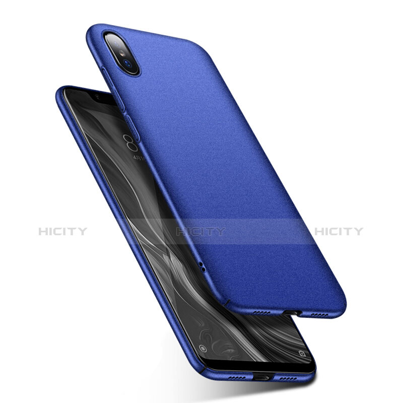 Xiaomi Mi 8 Screen Fingerprint Edition用ハードケース プラスチック 質感もマット M01 Xiaomi ネイビー