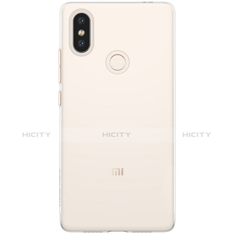 Xiaomi Mi 8 SE用極薄ソフトケース シリコンケース 耐衝撃 全面保護 クリア透明 T03 Xiaomi クリア