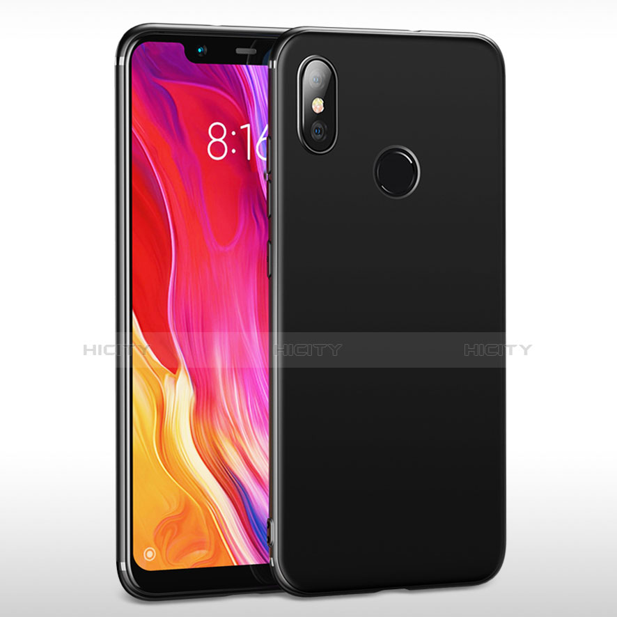 Xiaomi Mi 8 SE用極薄ソフトケース シリコンケース 耐衝撃 全面保護 Xiaomi ブラック