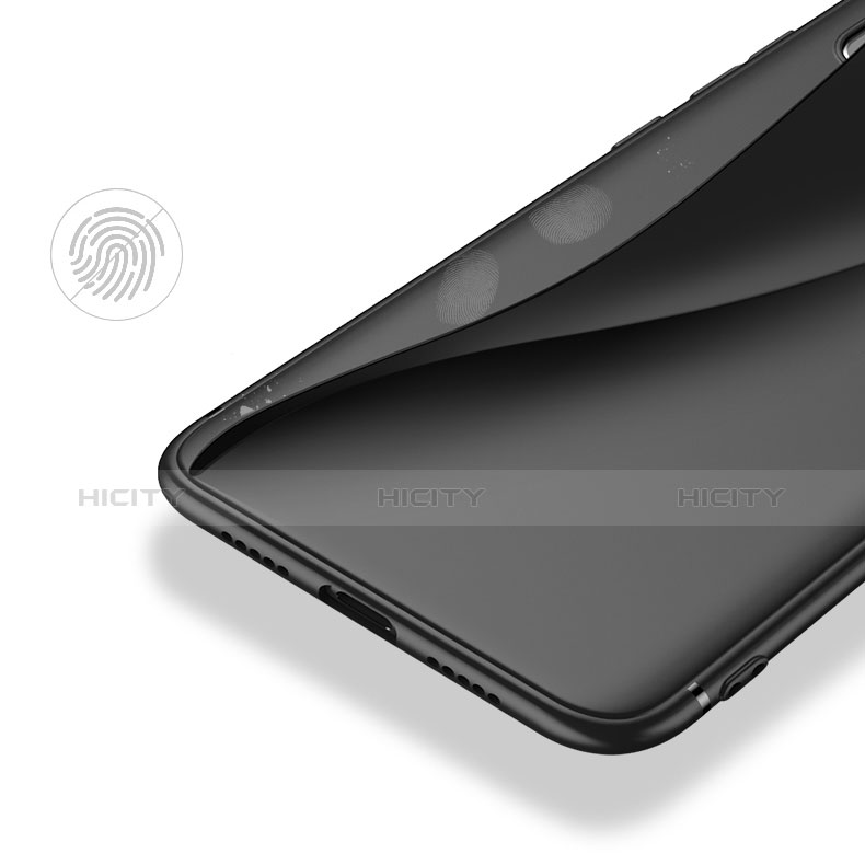 Xiaomi Mi 8 SE用極薄ソフトケース シリコンケース 耐衝撃 全面保護 アンド指輪 バンパー Xiaomi 