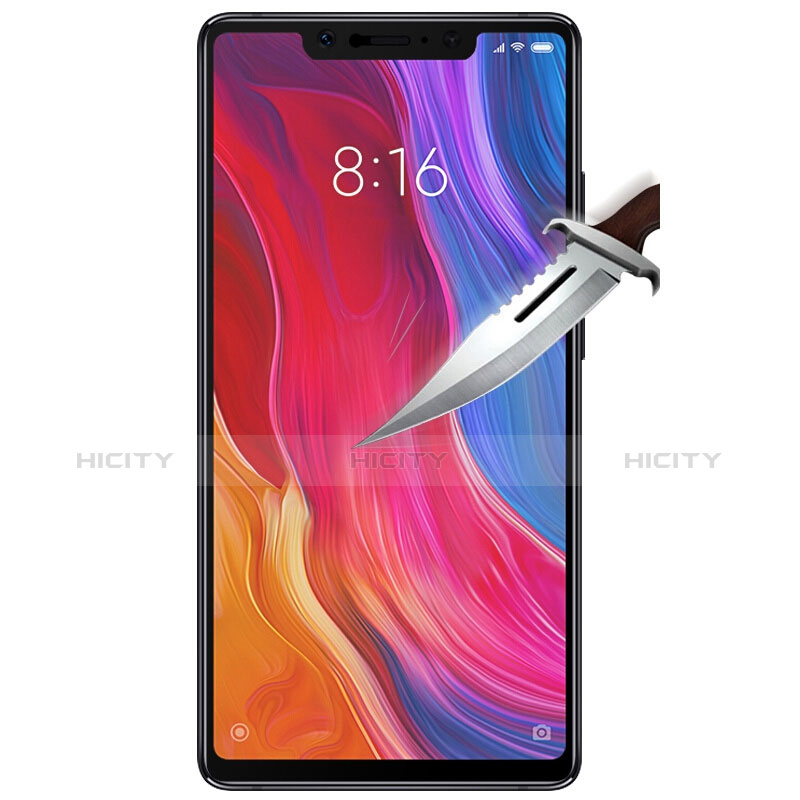 Xiaomi Mi 8 SE用強化ガラス フル液晶保護フィルム F02 Xiaomi ブラック