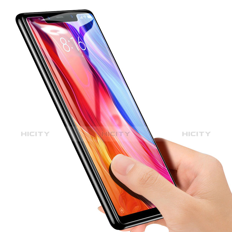 Xiaomi Mi 8 SE用強化ガラス フル液晶保護フィルム F06 Xiaomi ブラック