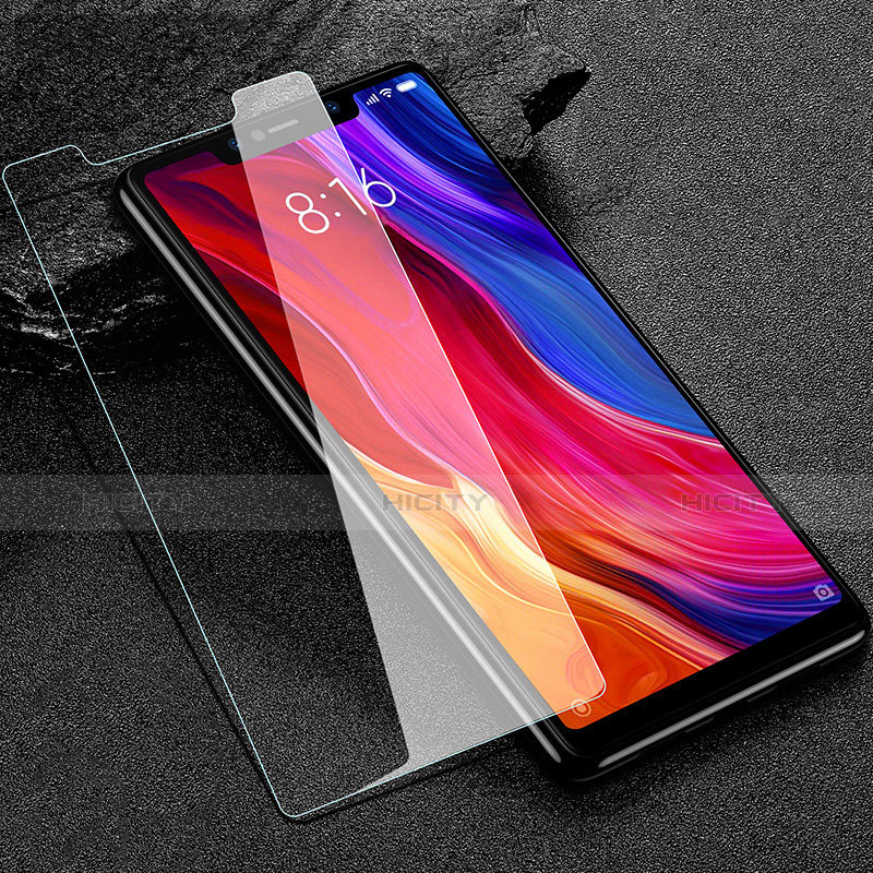 Xiaomi Mi 8 SE用強化ガラス フル液晶保護フィルム F06 Xiaomi ブラック