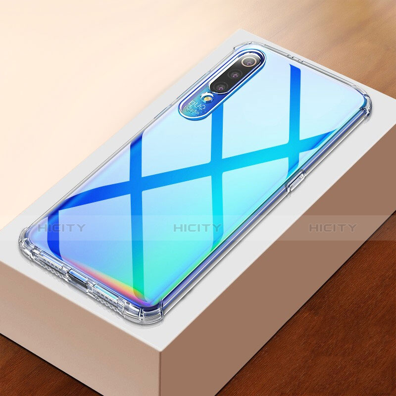 Xiaomi Mi 9用極薄ソフトケース シリコンケース 耐衝撃 全面保護 クリア透明 T06 Xiaomi クリア